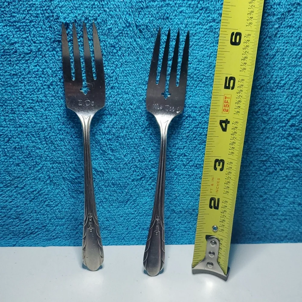 I DO Wedding Fork Set Anniversary Couple Decor Farmhouse